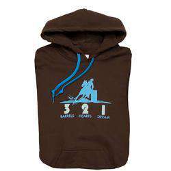 BARRELS 3,2,1 HOODIE CHOCOLATE