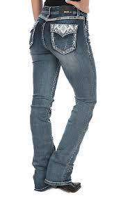 GRACE IN LA BOOT CUT GEO AZTEC