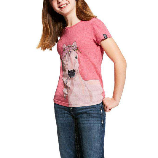 ARIAT GIRLS FESTIVAL HORSE T