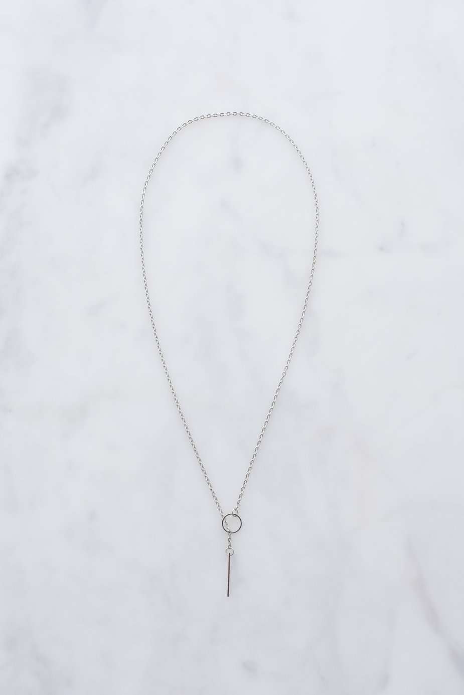 Silver Threader Necklace